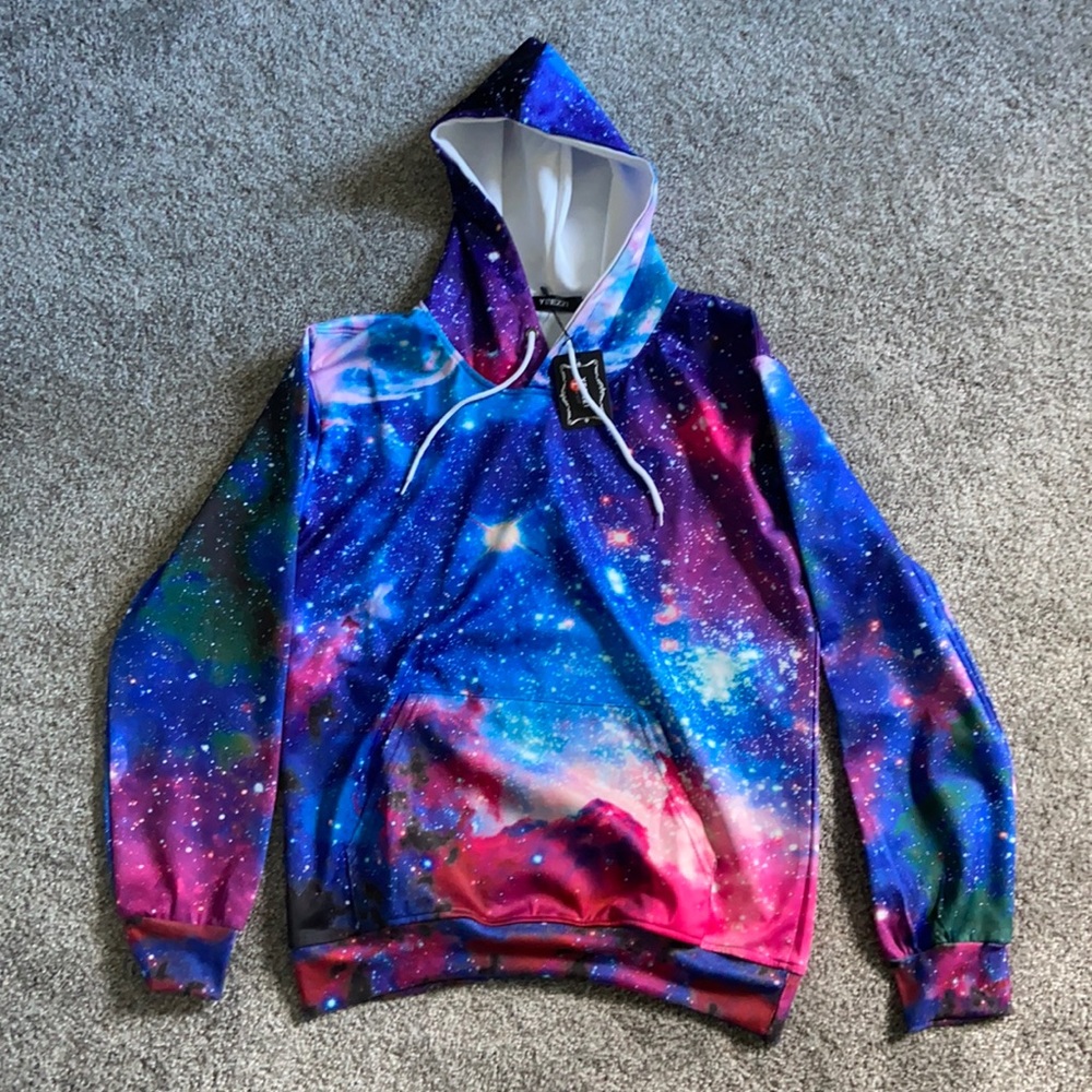 Yeezzi Galaxy Hoodie, Size L